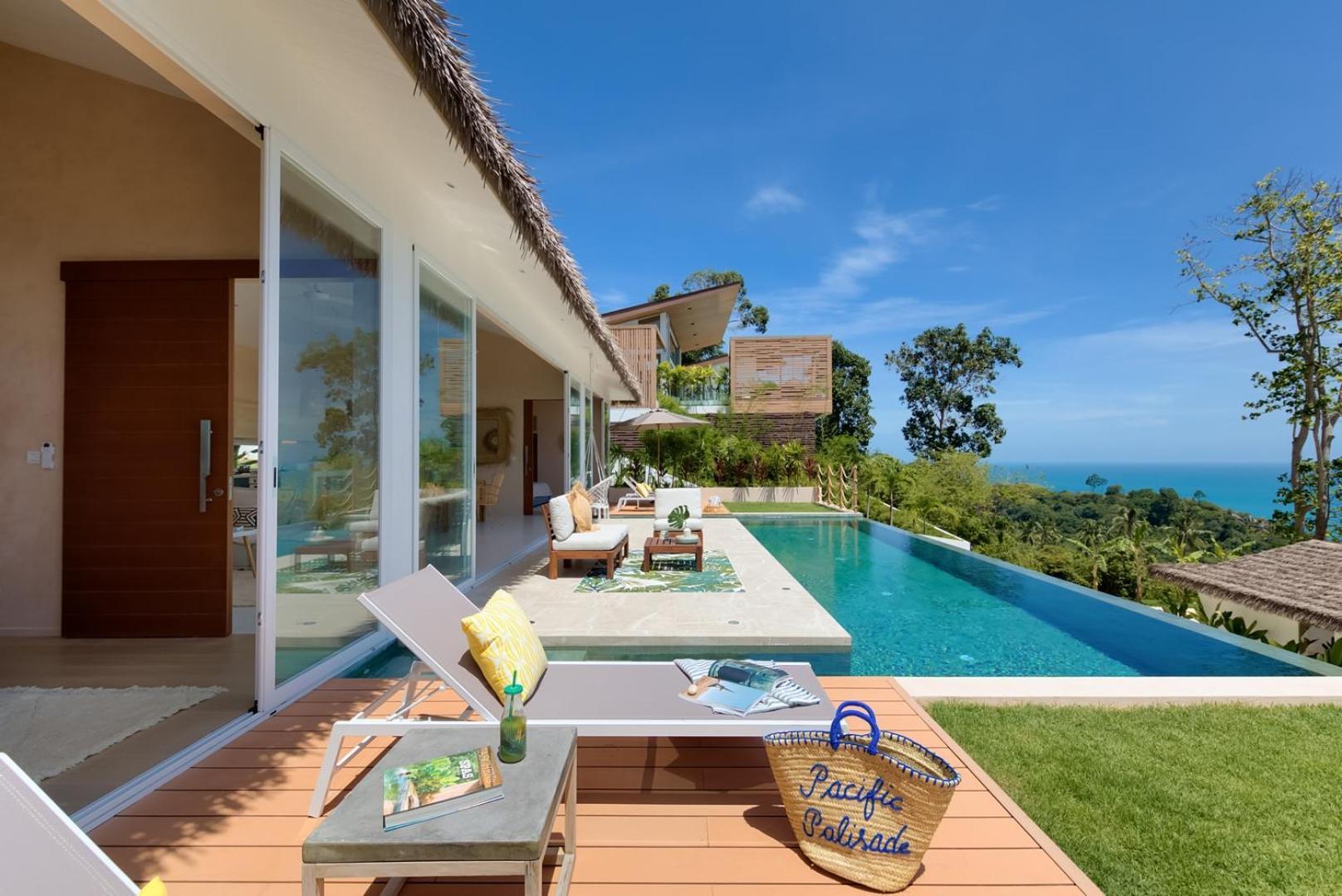 Tropical Seaview Villa With Pool Ko Samui Exterior foto